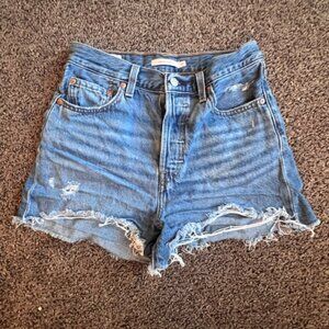 Levi denim shorts